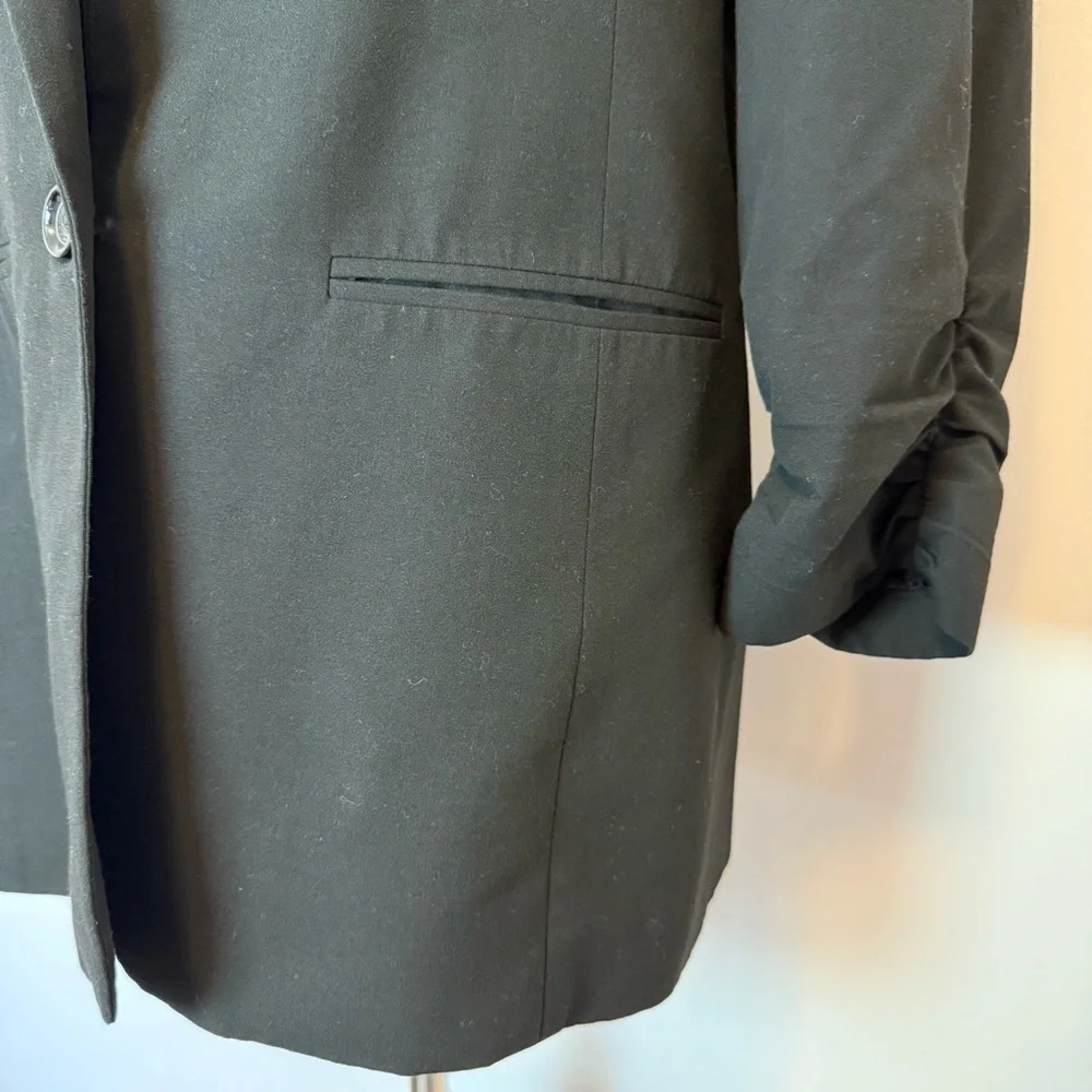 MICHAEL Michael Kors Women's Black Blazer Size 14 - Picture 6 of 8